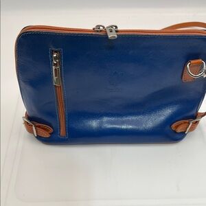 👜 Italian Leather Crossbody Bag – Made in Italy